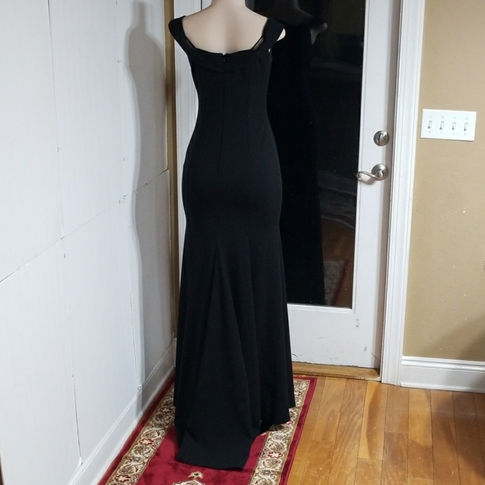 Party Gown ( Long black Dress)